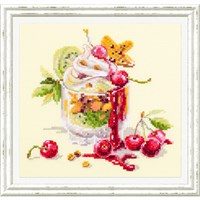 ЧИ н-р д/вышивки Вишневый десерт 120-081  29138