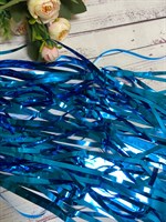 Дождик-шторка 1*2м, цвет голубой металлик