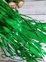 Дождик-шторка 1*2м, цвет зеленый голографик