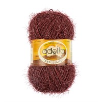 adelia Brilliant №32 100% полиэстер 50гр бордовый 109380
