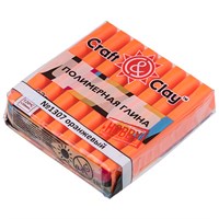 Полимерная глина Craft & Clay 52гр 1307 флуоресцентный оранжевый 