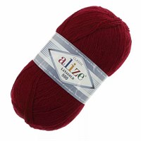 Пряжа Alize Lanagold 800 51%акрил/49%шерсть 100г/730м №57 111845