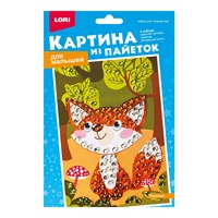 Картина из пайеток «Лисёнок» 113805