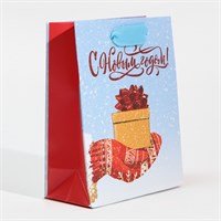 Пакет ламинированный вертикальный «От всего сердца», 12×15×5,5см 114516