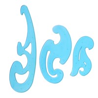 Н-р лекал 25*17*12см ЛК01-02  21512