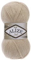 Пряжа Alize Sal Simli 95% акрил/5% металлик 100гр №67 Молочно-бежевый 114291
