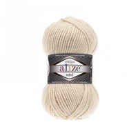 Пряжа Alize Superlana Midi 25% шерсть/75% акрил №310 Медовый 114310