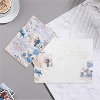 Открытка "В этот счастливый День Свадьбы!" пара, торты, 29х19см 115200