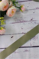 Лента репсовая 2,5 см цв хаки 1м 115187