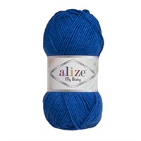 Пряжа Alize My Baby 100% акрил, 50г №141 Василек