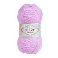 Пряжа Alize My Baby 100% акрил, 50г №27 Лиловый