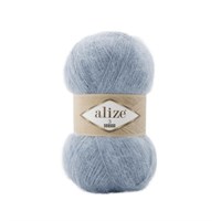 Пряжа Alize 3 Season 51% акрил/25% мохер/24% шерсть, 100г №21 Серый  115714