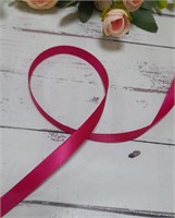Лента атлас 6мм уп 22м, №28 фуксия 116082
