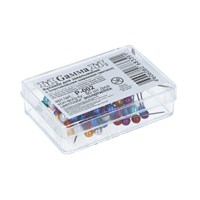 Иглы д/закалывания "шарики" сталь 80шт ассорти 116518