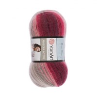 Пряжа YarnArt Angora Active 20% шерсть/80% акрил, 100гр №841 Серо-малиновый