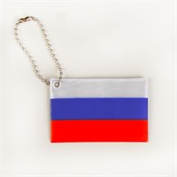 Светоотражающий элемент «Флаг России», 6×4см 116716