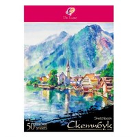 Скетчбук "ЛЮКС", А4, 50л Луч 117241