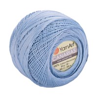 Пряжа YarnArt Canarias 100% хлопок 20гр №4917 Голубой