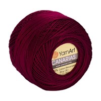 Пряжа YarnArt Canarias 100% хлопок 20гр №0112 Вишня