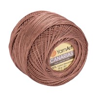 Пряжа YarnArt Canarias 100% хлопок 20гр №0015 Т. бежевый