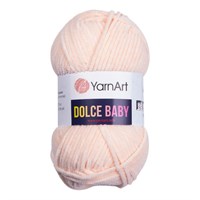 Пряжа YarnArt Dolce Baby 100% микро-полиэстер, 50гр №779 Св.персиковый