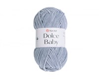 Пряжа YarnArt Dolce Baby 100% микро-полиэстер, 50гр №782 Серый