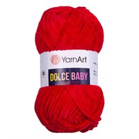 Пряжа YarnArt Dolce Baby 100% микро-полиэстер, 50гр №748 Красный