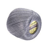 Пряжа YarnArt "Iris" 100% мерсеризованный хлопок 20г/138м №933 Серый 118366