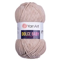 Пряжа YarnArt Dolce Baby 100% микро-полиэстер, 50гр №771 Св. беж