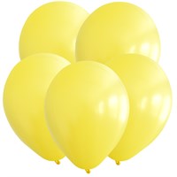 Н-р шаров 12" 5шт, цв св. желтый 115009