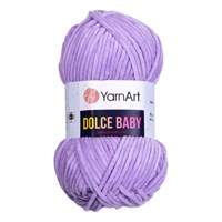 Пряжа YarnArt Dolce Baby 100% микро-полиэстер, 50гр №744 Сиреневый