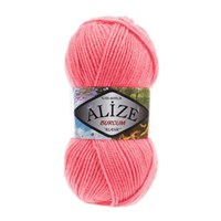 Пряжа Alize Burcum klasik 100% акрил, 100г №170 Ягодный