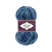 Alize Superwash Comfort Socks 75% шерсть/25% полиамид, 100г №4446 бирюзовый 119806