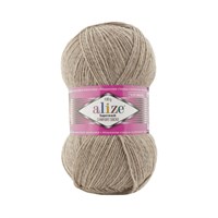 Alize Superwash Comfort Socks 75% шерсть/25% полиамид, 100г №207 св. коричневый  119810