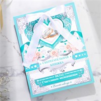 Конверт д/денег на свадьбу «Вклад: счастливым молодожёнам», открытка, 6л 119961