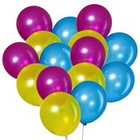 Н-р воздушных шаров 12", "металл", цвет микс, н-р 12шт  120788