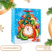 Пакет подарочный "Змея", 18*22,3*10см 121232