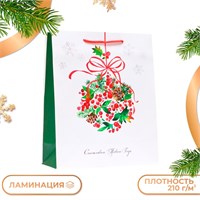 Пакет подарочный "Ягоды",26*32*12 см. 121315