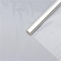 Плёнка для цветов прозрачная 0,8*13,6 м, 400 г, 40 мкм 121361