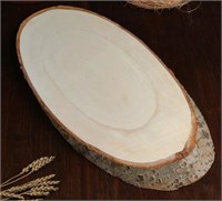 Спил осины, косой, 60х28 ±2см 121444