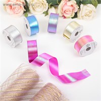 Лента упаковочная 2,8см*5м, цвета МИКС 1шт 121547