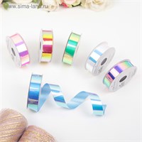 Лента упаковочная цв микс, 1,8см*5 м 1шт 121548
