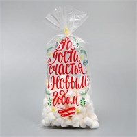 Пакет БОПП «Елочка», 13*27см 121619