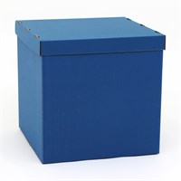Коробка д/воздушных шаров, Синяя 60*60*60см 121913