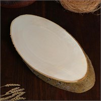 Спил осины, косой, 50х25 ±2см 121990