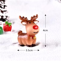 Оленёнок Рудольф мини-фигурка 4*3,5см 122036