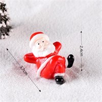 Санта Клаус на отдыхе мини-фигурка 2,4*3,7см 122117