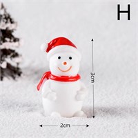 Снеговичок мини-фигурка 3*2см 122183