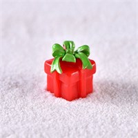 Подарок мини-фигурка 1,2*1,6см цв красный 122184