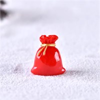 Мешок с подарками мини-фигурка 2,2*2см 122185